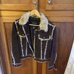 Soft brown leather jacket